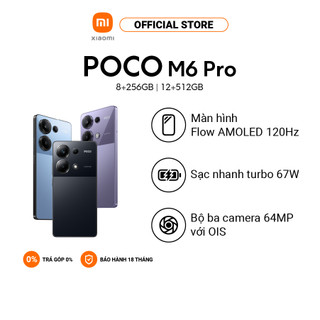 Điện thoại thông minh POCO M6 Pro I 8+256 GB