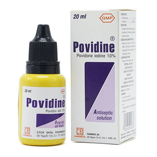 Dung dịch sát trùng vết thương Povidine 10% – Đông Anh Pharmart