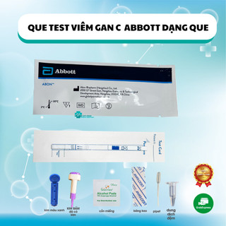 Test nhanh viêm gan C HCV dạng que 4 mm