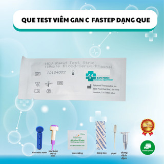 Test nhanh viêm gan C HCV dạng que 4 mm