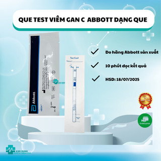Test nhanh viêm gan C dạng que 4 mm