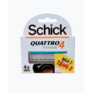 Lưỡi Dao Cạo Schick Quattro Titan 4S