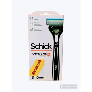 Dao cạo râu schick quattro titanium 4 lưỡi