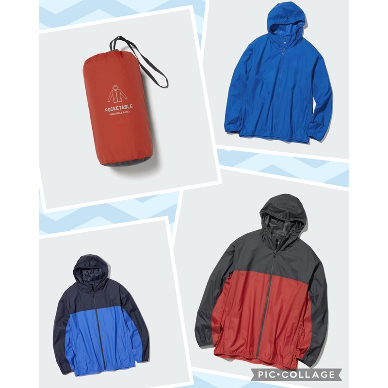 Áo gió parka bỏ túi chống nắng cut UV Nam Uniqlo ( áo gió 1 lớp)