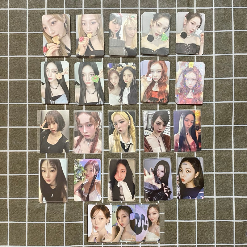 AESPA Drama Karina, Winter, Ningning, Giselle pob photocard - Card ảnh AESPA