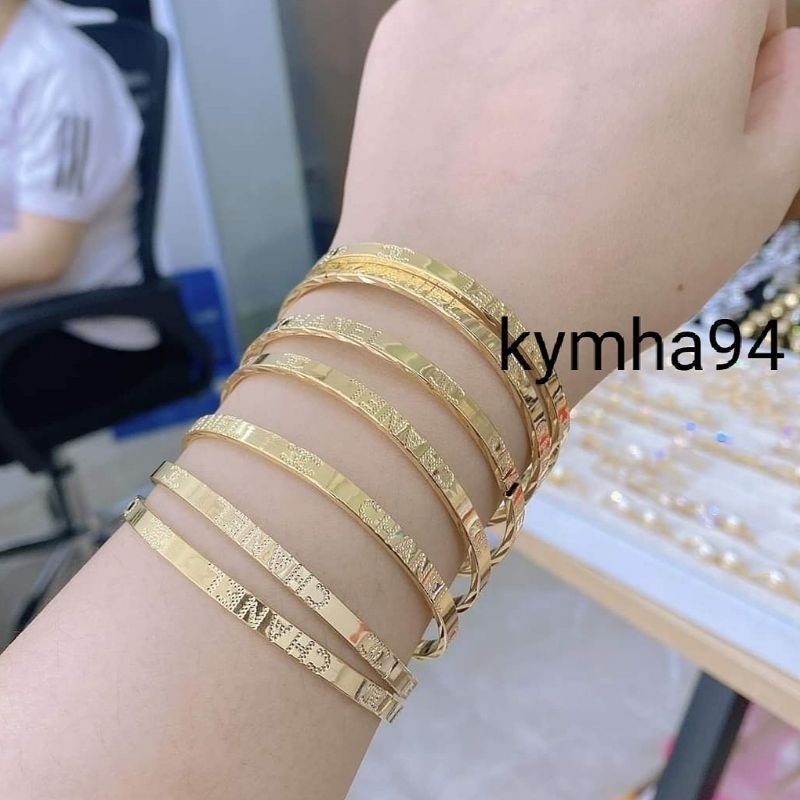 Ximen vòng tay chuẩn màu bản 4li