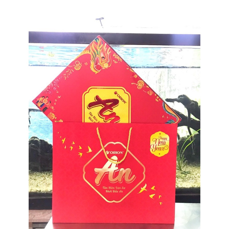 Bộ Quà Tết Orion An Tài Lộc II Giftset 2 (Hộp 1.271kg + túi giấy)