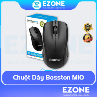 Chuột máy tính có dây usb bosston m10 - thích hợp dùng văn phòng chơi game chính hãng - bh 12 tháng