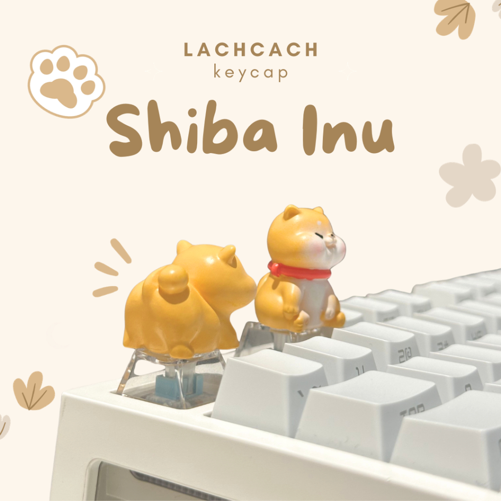 Keycap Shiba Inu | Keycap Bàn Phím Cơ | Phụ Kiện Phím Cơ