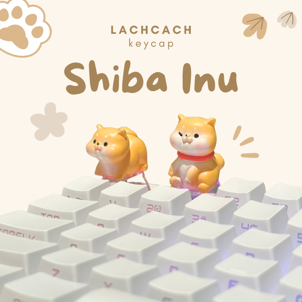 Keycap Shiba Inu | Keycap Bàn Phím Cơ | Phụ Kiện Phím Cơ