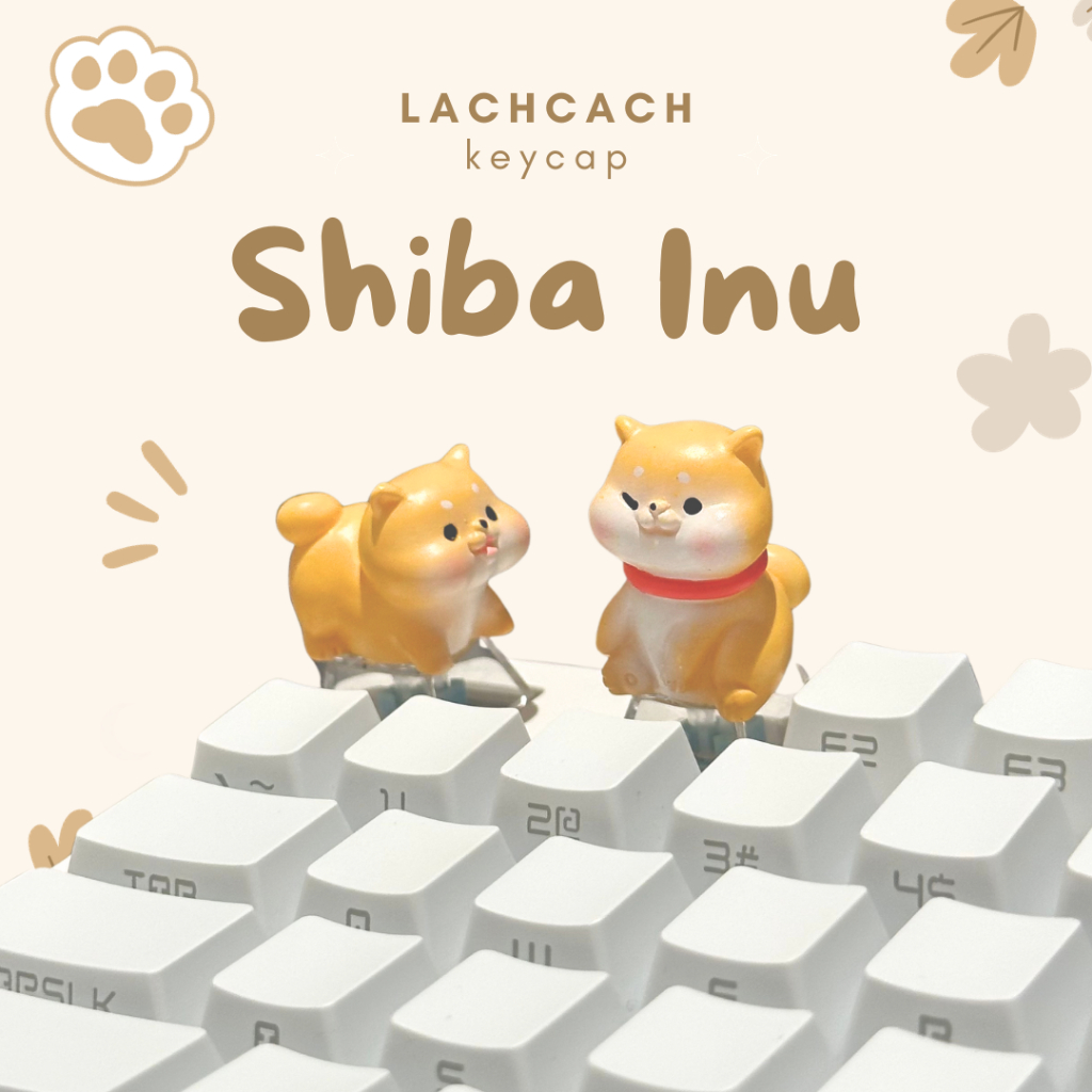 Keycap Shiba Inu | Keycap Bàn Phím Cơ | Phụ Kiện Phím Cơ