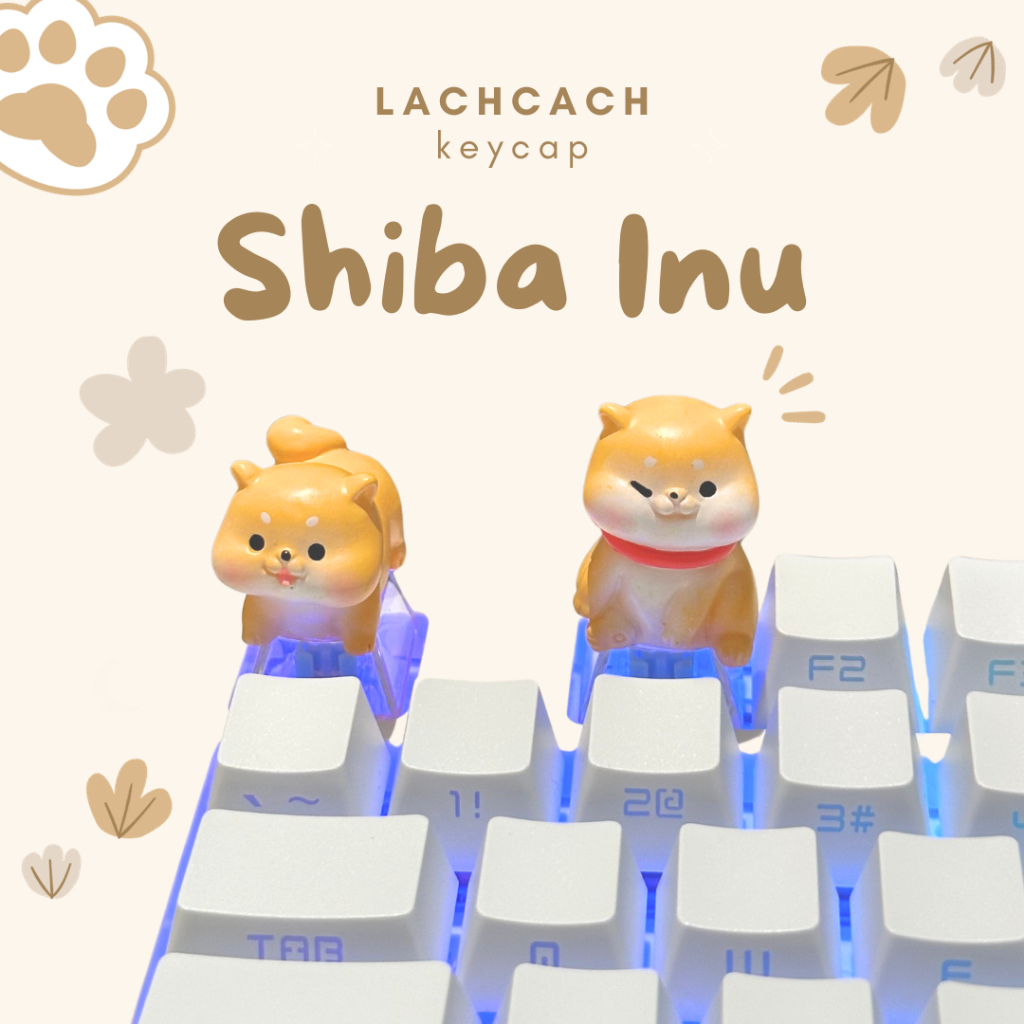 Keycap Shiba Inu | Keycap Bàn Phím Cơ | Phụ Kiện Phím Cơ