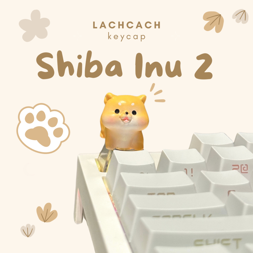 Keycap Shiba Inu | Keycap Bàn Phím Cơ | Phụ Kiện Phím Cơ