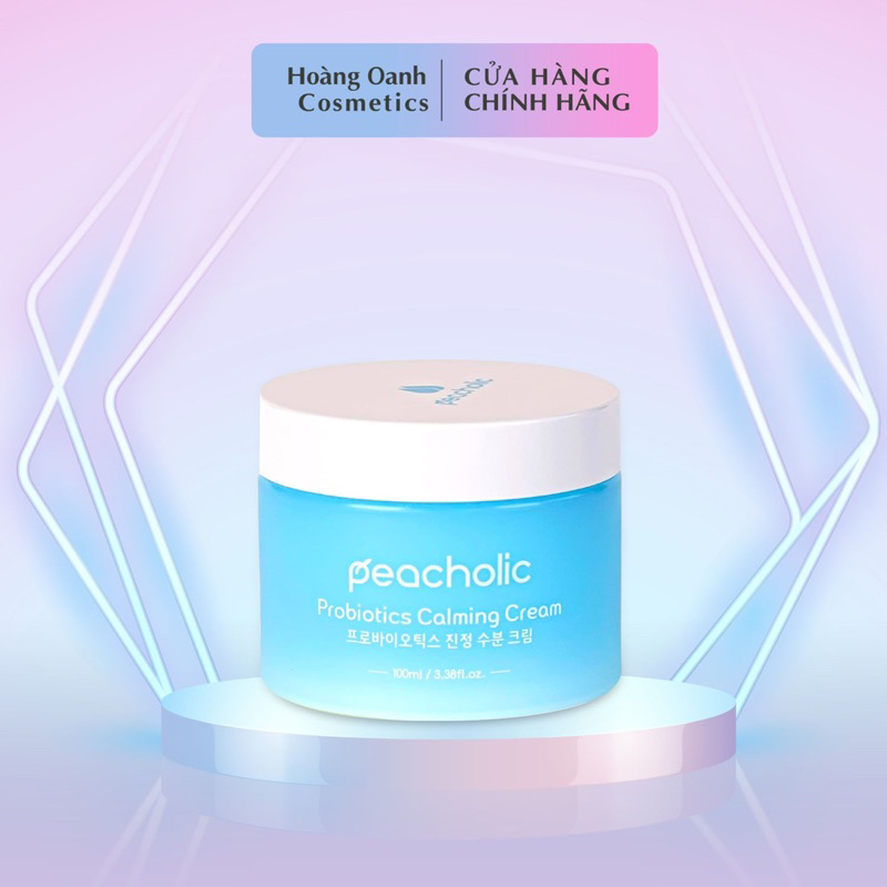 Kem dưỡng ẩm PEACHOLIC Probiotics Calming Cream 100ml