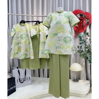 Set áo tacta phối cổ quần lụa - 𝙈𝙄𝙉 𝙎𝙏𝙐𝘿𝙄𝙊