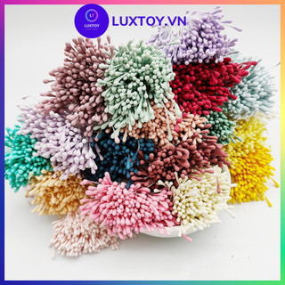 Nhụy hoa giả, nhụy hoa kẽm nhung làm handmade ,hoa đào , hoa mai, hoa ly, phụ kiện làm hoa