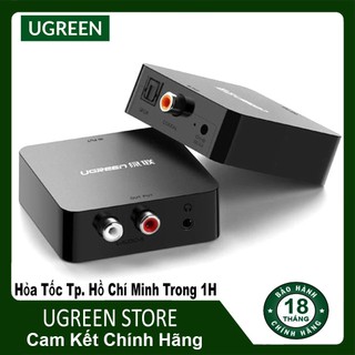 Bộ chuyển đổi Digital Audio sang Analog chính hãng Ugreen 30523-Optical to AV