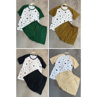 Đồ bộ đùi cotton mặc nhà dành cho nữ chất liệu thun cottonmêm mịn Bộ đùi mặc nhà mùa hè -DUISAO