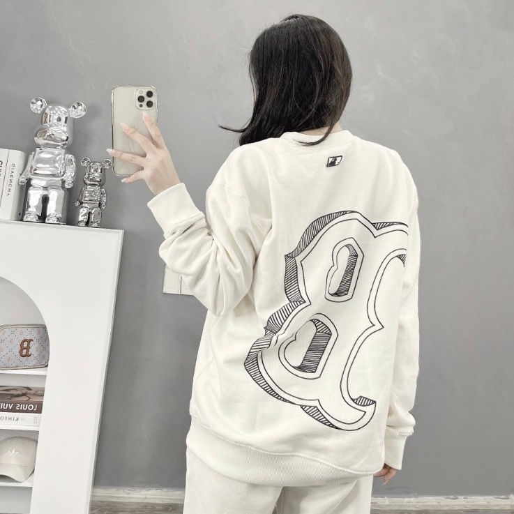 Áo nỉ Sweater nam nữ MLB NY nhiều màu hàng xuất dư cao cấp phong cách Hàn Quốc