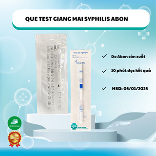 Que thử Giang mai - Syphilis Abon