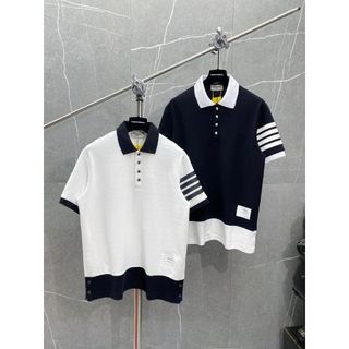 Áo thun nam POLO kẻ sọc tay đẹp có cổ tay ngắn vải cotton siêu đẹp