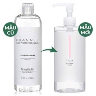 Nước tẩy trang Chacott for Professionals Cleasing Water 500ml