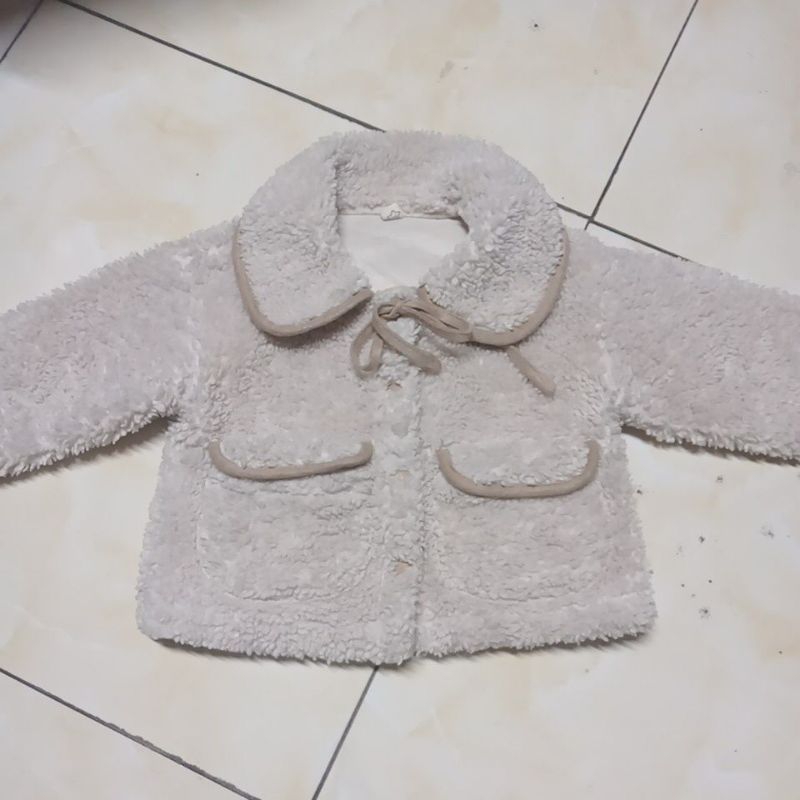 áo khoác bé lông cừu