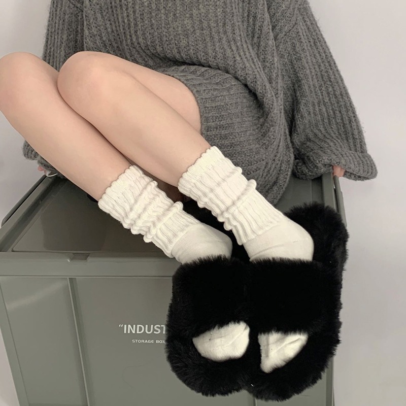 Tất cổ cao basic đen trắng ❤️ vớ nữ hoạ tiết dâu tây đáng yêu ❤️ Tất len thun chất đẹp Tất nữ phong cách Hàn Quốc TN28 | BigBuy360 - bigbuy360.vn
