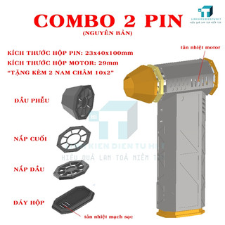 Vỏ Quạt phản lực Mini Turbo in3d