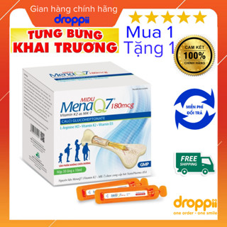 Midu MenaQ7 180mcg Phát triển chiều cao cho trẻ em và giúp xương chắc, dài