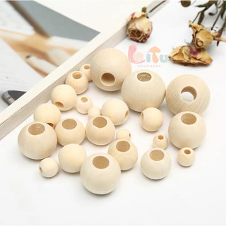 Hạt gỗ làm túi tỏi | 10 hạt