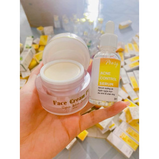 COMBO KEM FACE P1 Và SERUM HA PONRY Dưỡng Trắng , Dưỡng Ẩm Da