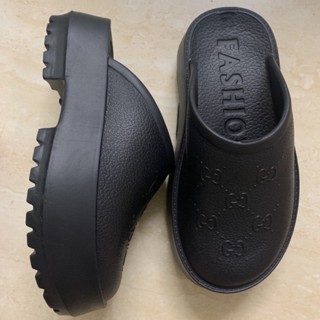 Dép sục nhựa Crocs đế độn 5cm - giày sục cross chất nhẹ êm chân giá rẻ