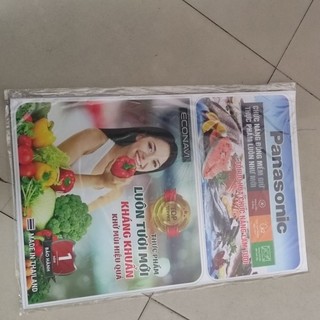 combo 10 tem dán tủ lạnh  pana