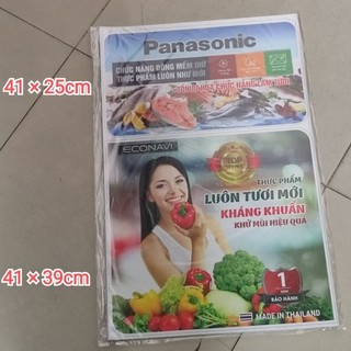 Combo 10 tem dán tủ lạnh Panasonic
