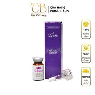 Xoá xăm chân mày bằng xóa Cs Lab retouch eraser 8mL đỡ bị tổn thương hơn xóa laser (phun xăm thẩm mỹ) tipsbeauty