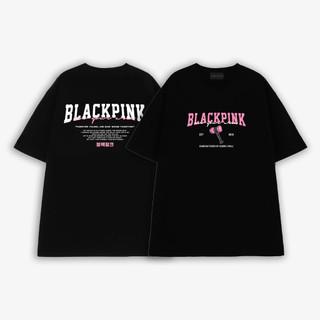 BLACKPINK TEE - Áo thun unisex oversize 2 màu đen/trắng