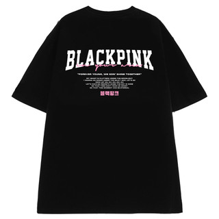 BLACKPINK TEE - Áo thun unisex oversize 2 màu đen/trắng