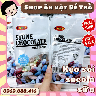 Kẹo hình sỏi socola sữa mềm (gói 16gr)