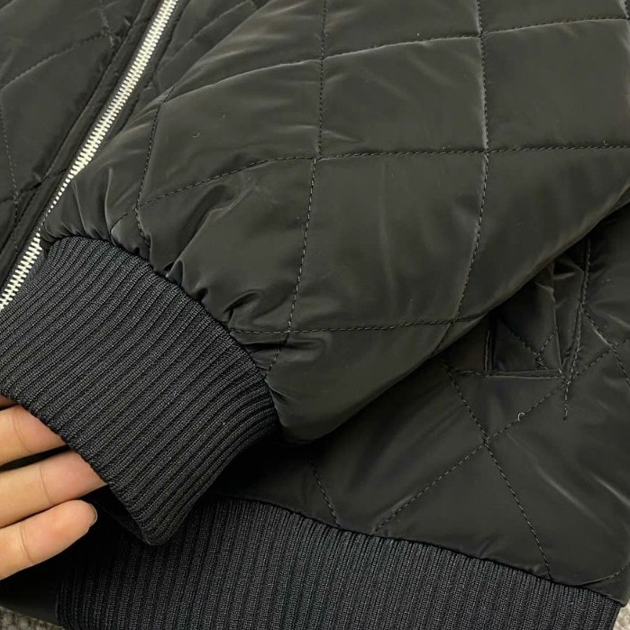 Áo Phao Trần Bông DSQ 3 Lớp Phối Mũ Nỉ Dày Dặn Hottrend - Áo Khoác Phao DSQ Phối Mũ Nỉ Hottrend 2023