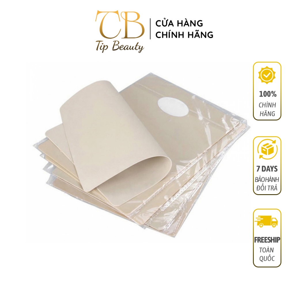 Da giả tập phun xăm (màu trắng xám) có bột ít - Da trơn trắng bột tập phun xăm/ Dcpxtrangphamsg