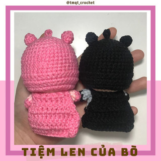 [𝙊𝙧𝙙𝙚𝙧]Móc Khoá Batman Chibi Bằng Len - Handmade 🧶