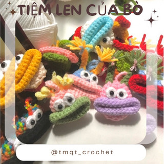 Bọc chìa khoá vô tri bằng len - handmade 🧶