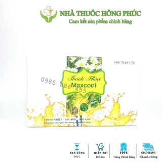 Thanh nhiệt maxcool - thanh nhiệt, giải độc, mát gan