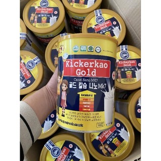 Hộp 900g, sữa bột phát triển chiều cao kickerkao gold canxi nano mk7 giúp tăng cường sức đề kháng