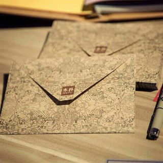 Tập 10 phong bì thư bằng giấy Kraft Ốp