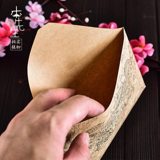 Tập 10 phong bì thư bằng giấy Kraft Ốp