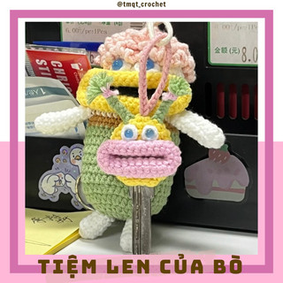 [𝙊𝙧𝙙𝙚𝙧]Bọc Chìa Khoá Vô Tri Bằng Len - Handmade 🧶