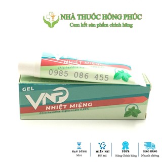 Gel Bôi Nhiệt Miệng VNP - Giảm nhiệt miệng sau 2 ngày bôi