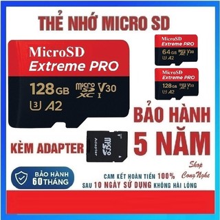 Thẻ nhớ MicroSD 128GB 64GB 32GB Pro upto 170MB/s cho camera, gopro và flycam